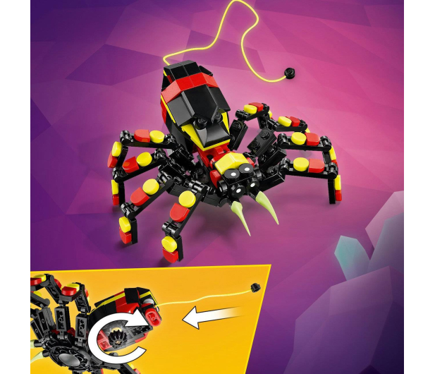 LEGO Creator 31159 Dzikie zwierzę: niezwykły pająk - 1284262 - zdjęcie 14